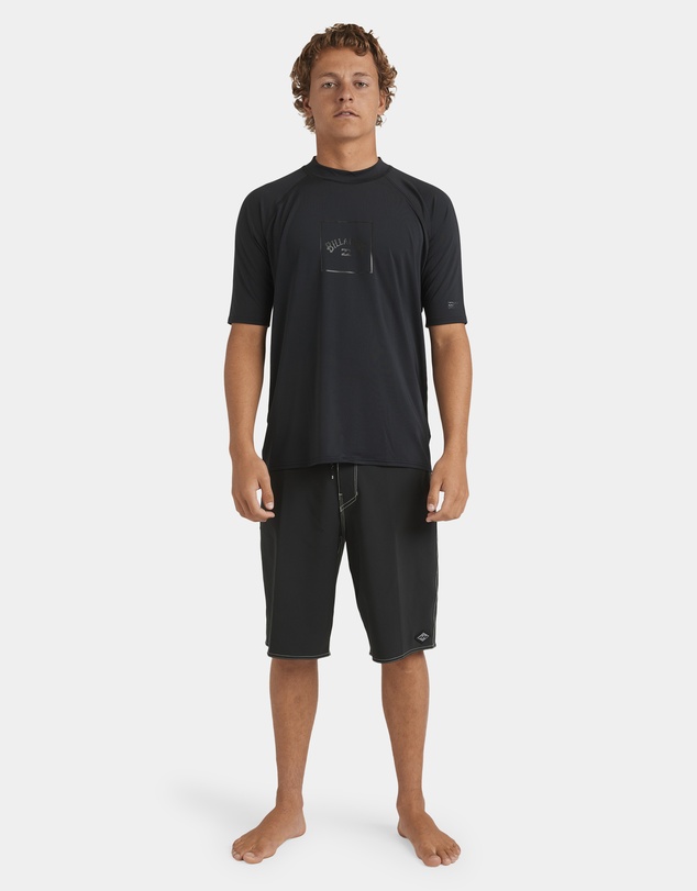 Billabong - Mens Boxed Arch Short Sleeve Rash Vest