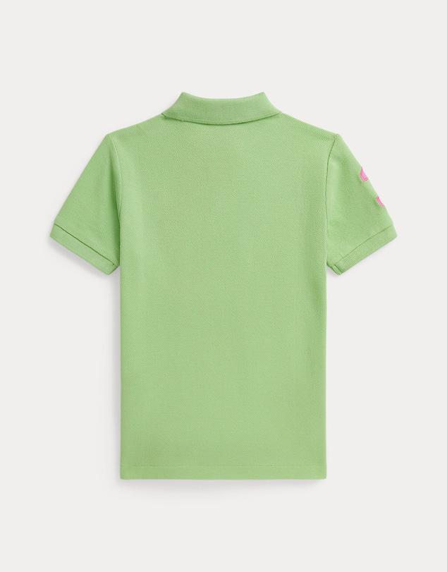 Polo Ralph Lauren - Big Pony Cotton Mesh Polo Shirt - Kids-Teens