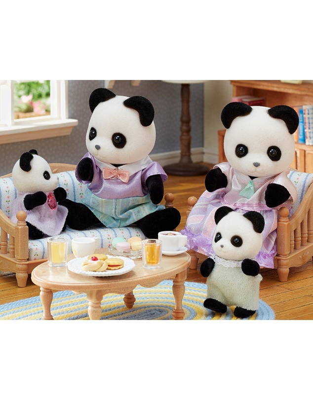 Sylvanian Families - Pookie Panda Family