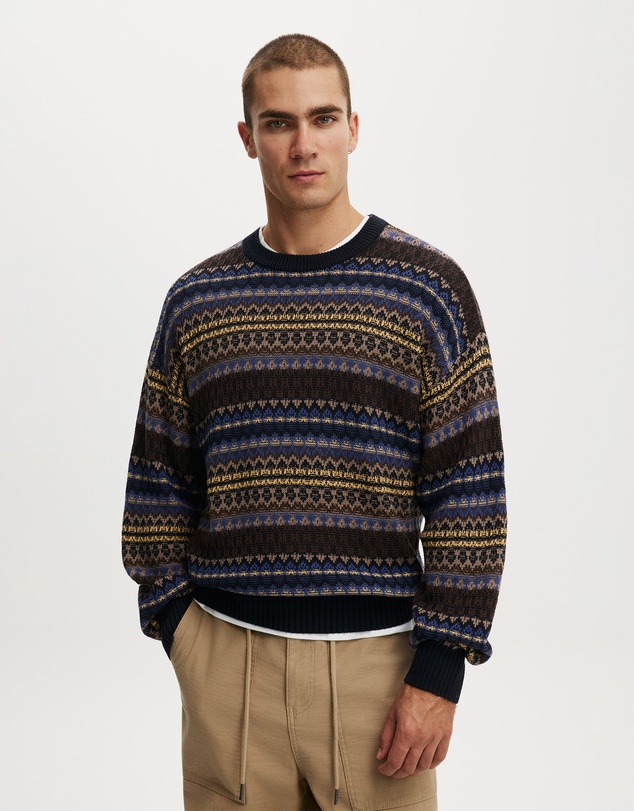 Cotton On - Box Fit Crew Knit