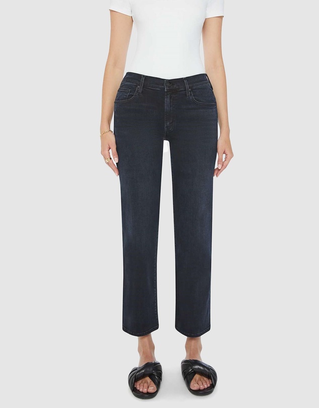 MOTHER - The Mid Rise Zip Rambler Ankle Jeans