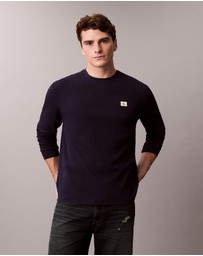 Calvin Klein Jeans - Waffle Crewneck Sweatshirt