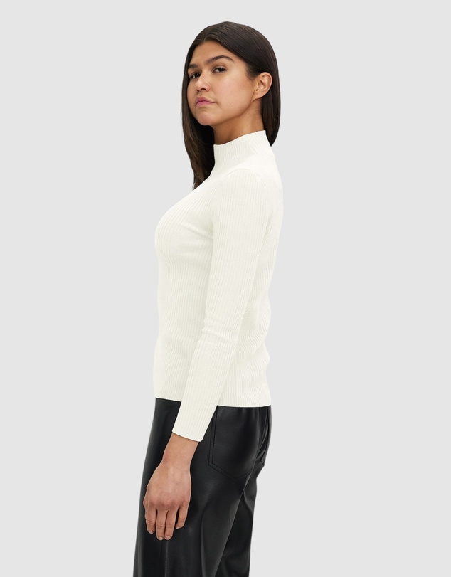 Honey and Beau - High Neck Base Top
