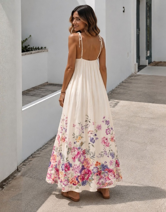 Esther & Co - Darlene Dress - Ethereal Fields