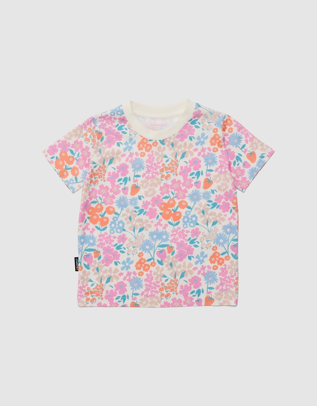 Crywolf - SUN SMART T-SHIRT Berry Garden