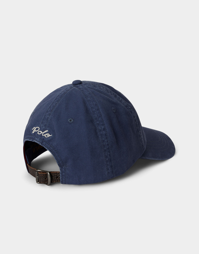 Polo Ralph Lauren - Flag-Embroidered Twill Ball Cap