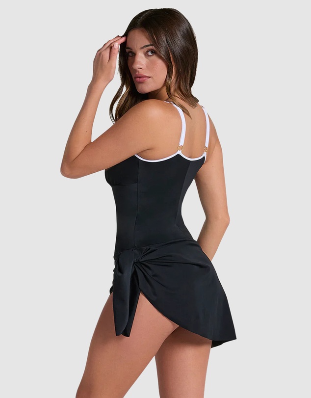 Leonisa - Convertible Skirted Shaping Swimsuit & Swimdress