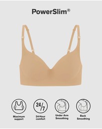 Leonisa - High Profile Back Smoothing Wired T-Shirt Bra