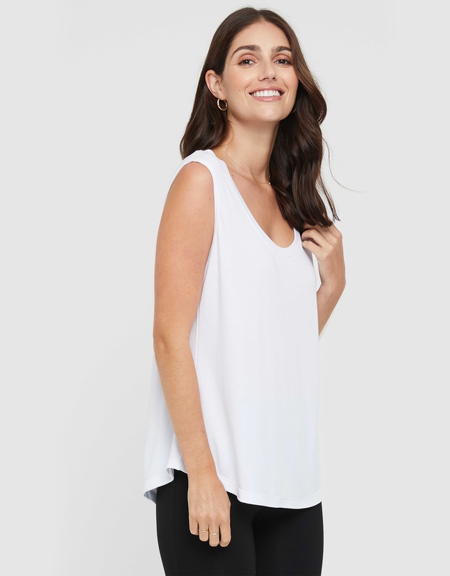 Bamboo Body - Classic Scoop Tank