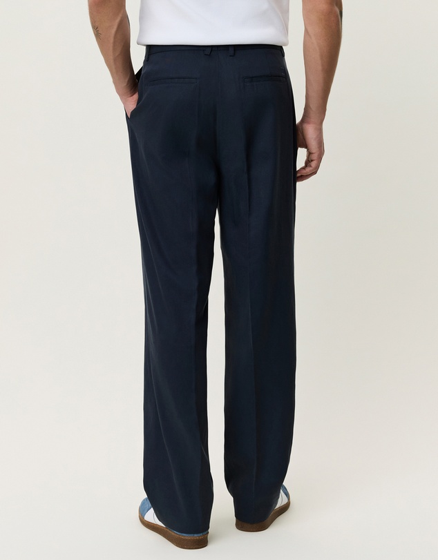 Les Deux - Pleated Twill Suit Pants