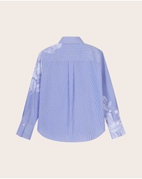 IDA+S - Maisie Striped Oversized Blouse