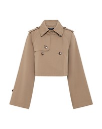 Oxford - Annalise Crop Trench Jacket