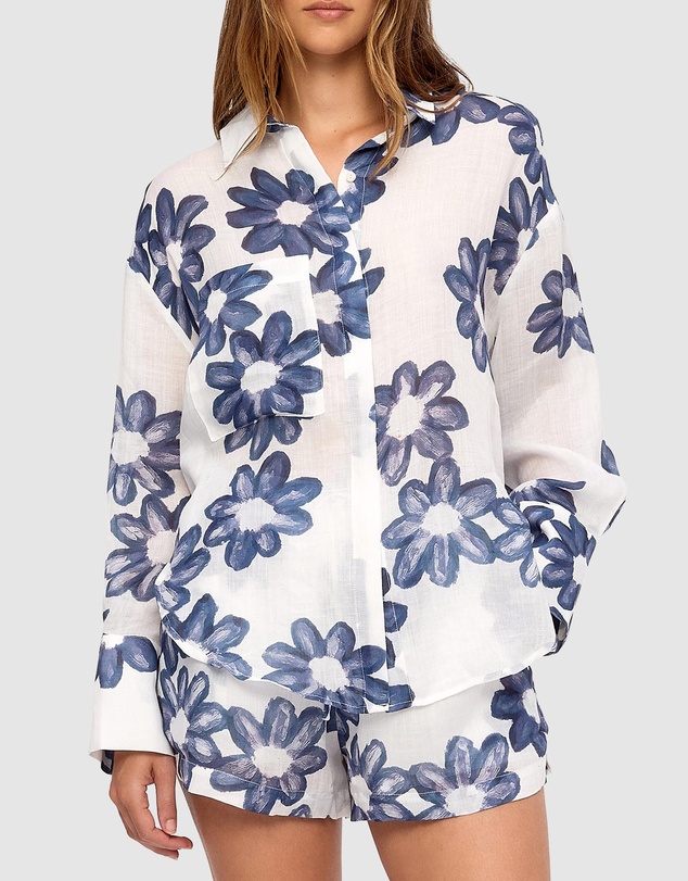 Zulu & Zephyr - Ramie Tie Shirt