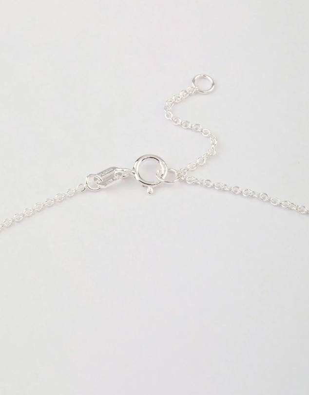 Lovisa - Sterling Silver Puffy Heart Pendant Necklace
