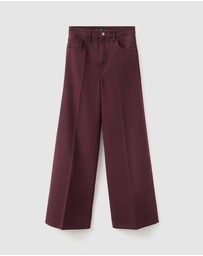 M.N.G - High-Waisted Wide-Leg Jeans