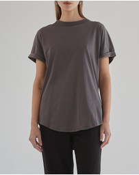 DRICOPER DENIM - Slouchy Grey Tee
