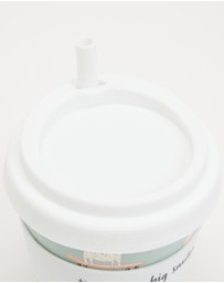 itti bitti - 240ml Reusable Baby Cino Cup With 1 Straw - Doug's Playmates