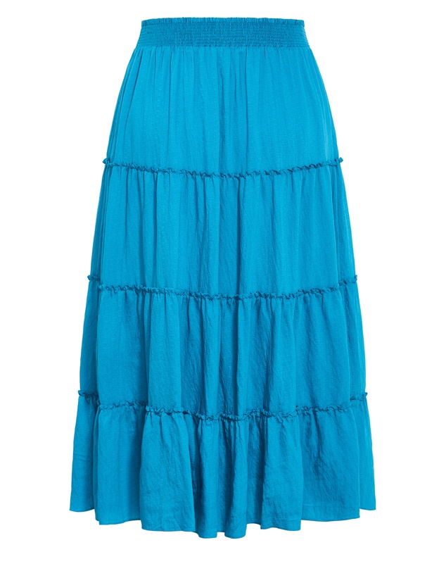 City Chic - Boho Tiered Maxi Skirt
