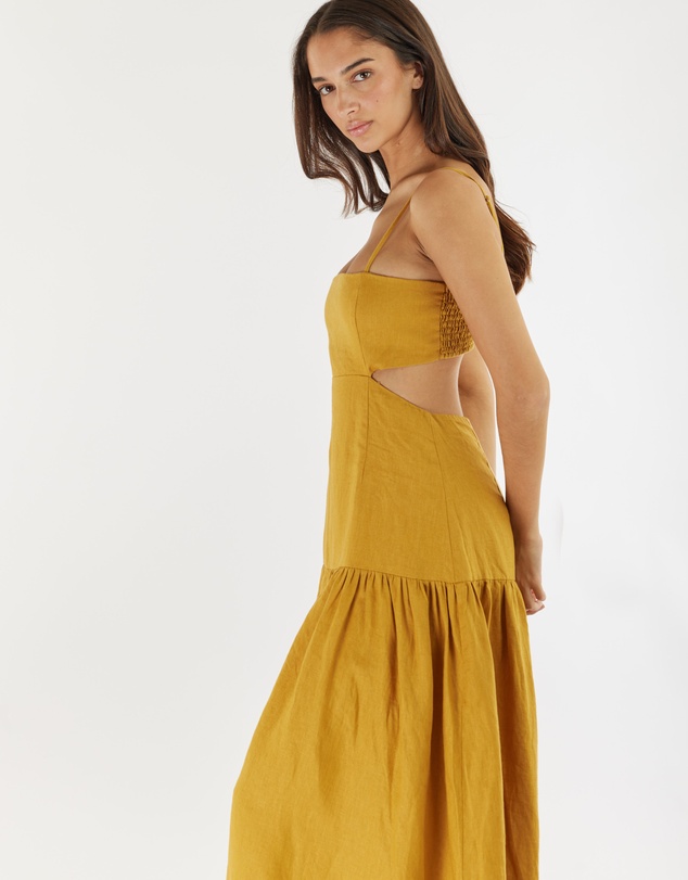 Amelius - Nathalie Linen Maxi Dress