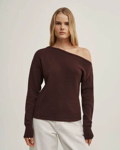 Witchery - Asymmetric Long-sleeve Knit