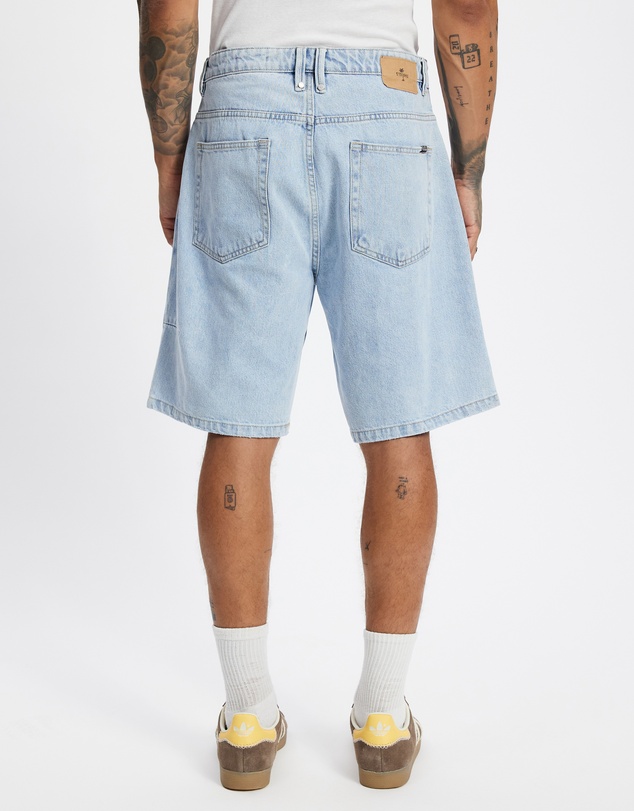 Thrills - Mid Slacker Relaxed Long Denim Shorts