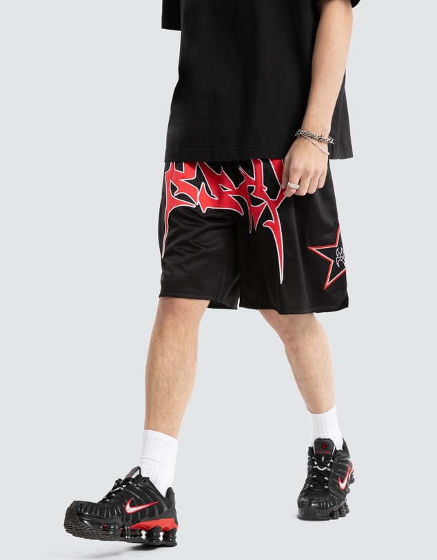 Kiss Chacey - Caution Mesh Basketballs Short