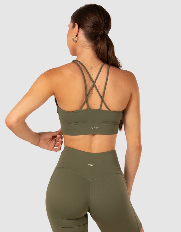 UNIT - UNIT Ladies Energy Strap Activewear Sports Bra