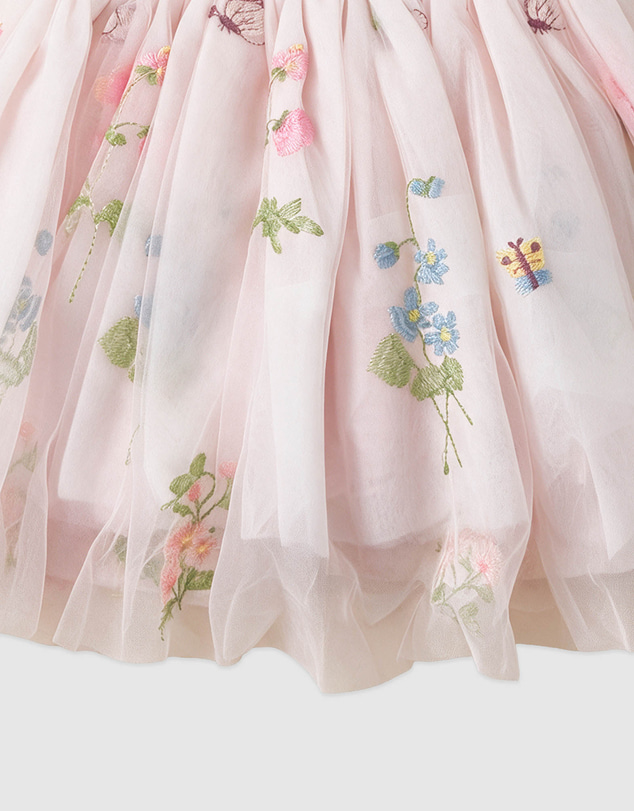 Bebe by Minihaha - Sophie Floral Embroidered Dress