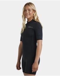 Roxy - Womens 2mm Swell natural Back Zip Springsuit