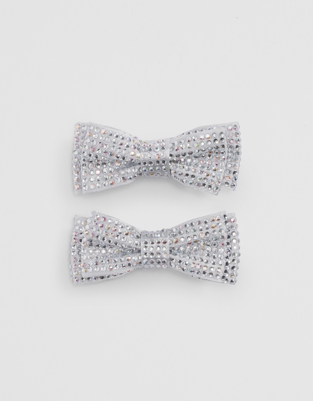 Country Road - Crystal Bow Clips Pack Of 2