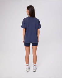 Upstate - Thrive Tee - Washed Midnight Navy