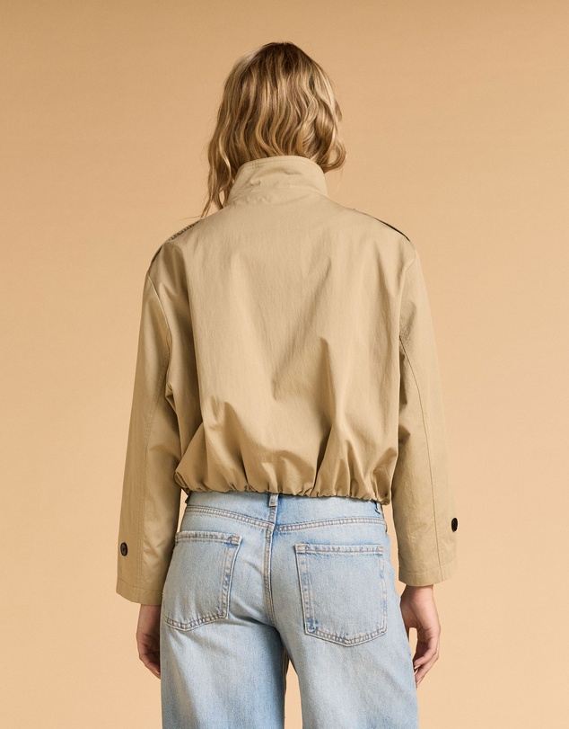 MVN - Cropped Trench Coat
