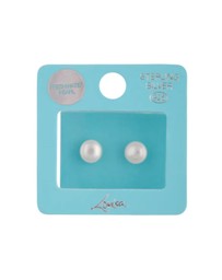 Lovisa - Sterling Silver Freshwater Pearl Stud Earrings