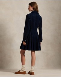 Polo Ralph Lauren - Cotton Corduroy A-Line Shirtdress