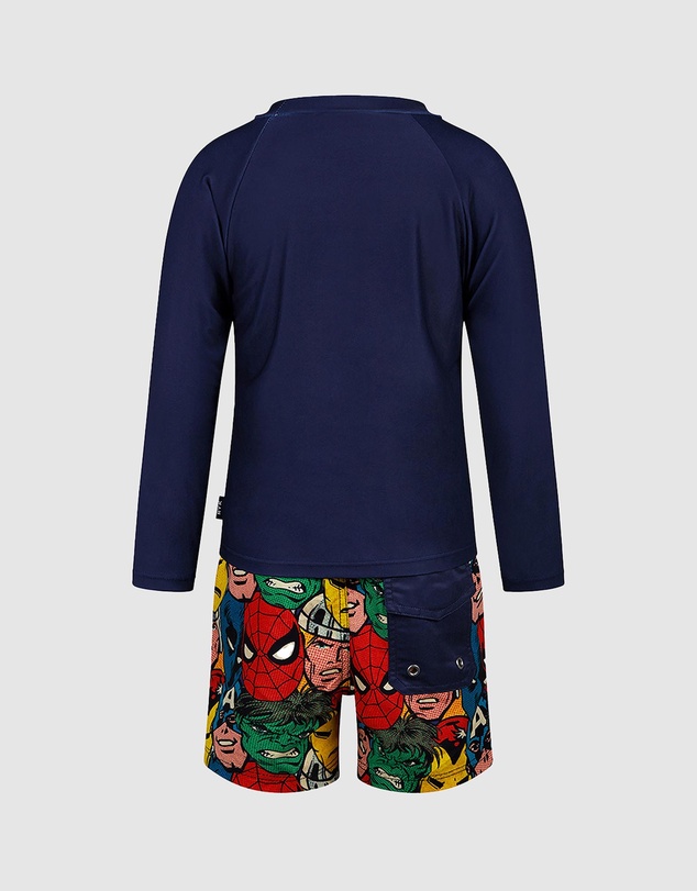 Rock Your Kid - Avengers Marvel Rashie Set - ICONIC EXCLUSIVE - Kids-Teens