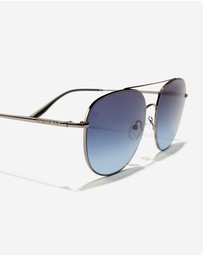 Hawkers Co - HAWKERS - Gun Metal Blue Denim SWAG  Sunglasses for Men and Women UV400
