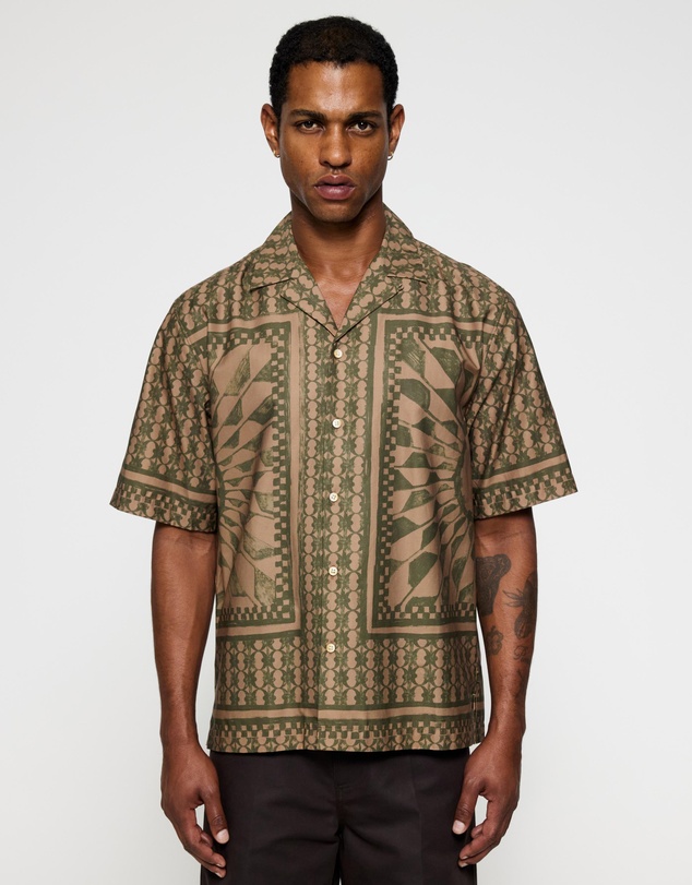 Scotch & Soda - Relaxed Fit Placed AOP Shirt