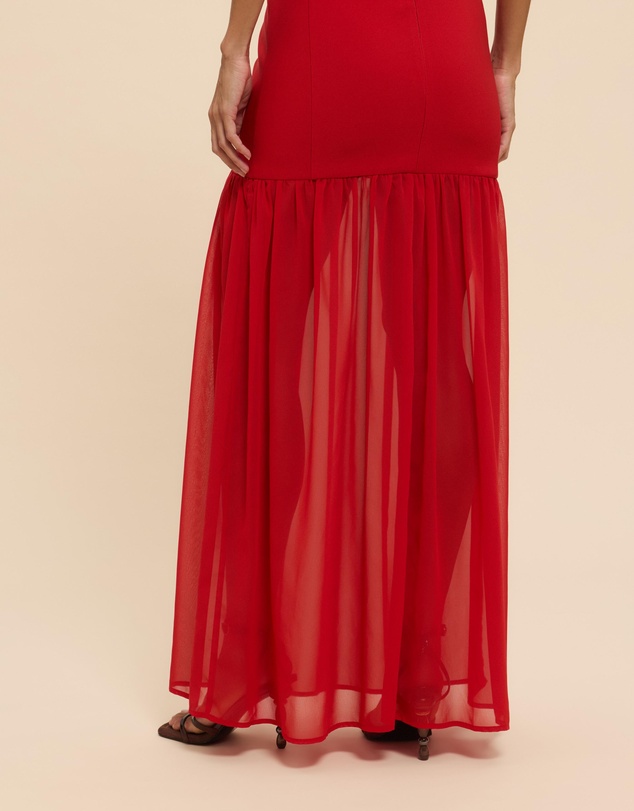 CHANCERY - Luella Scoop Neck Drop Waist Maxi Dress