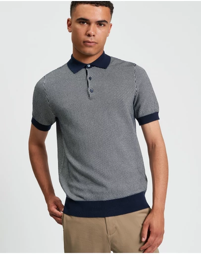 Ben Sherman - Bi Coloured Textured Polo