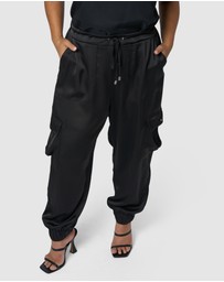 Sunday In The City - Revolution Satin Cargo Pant