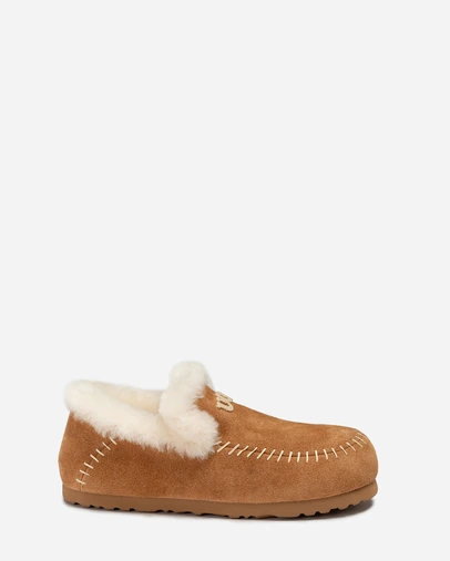 Ozwear Connection Uggs - Ugg Joan Shearling Emb Logo Loafer