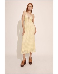 Bardot - Rosala Halter Lace Maxi Dress