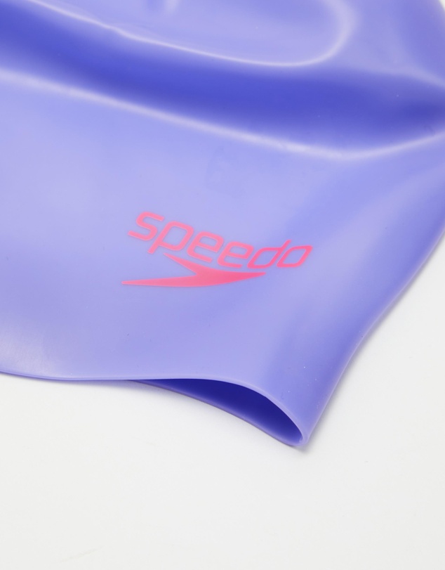 Speedo - Plain Moulded Silicone Junior Swimming Cap