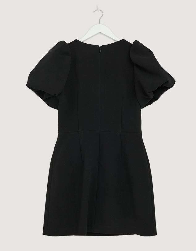 Revibe - Repaired Rebecca Vallance Harlynn Puff Sleeve Mini Dress - AU 12