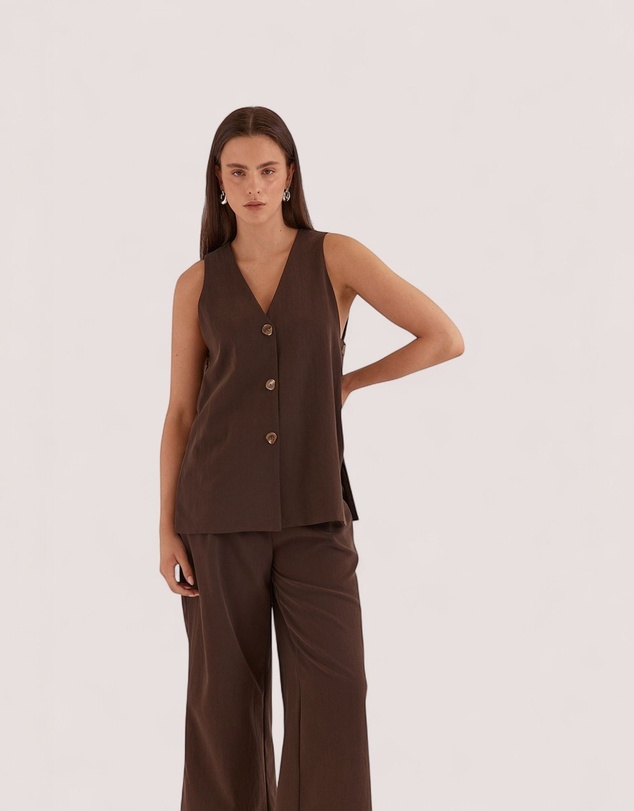 Sass - Nevra Side Panel Vest