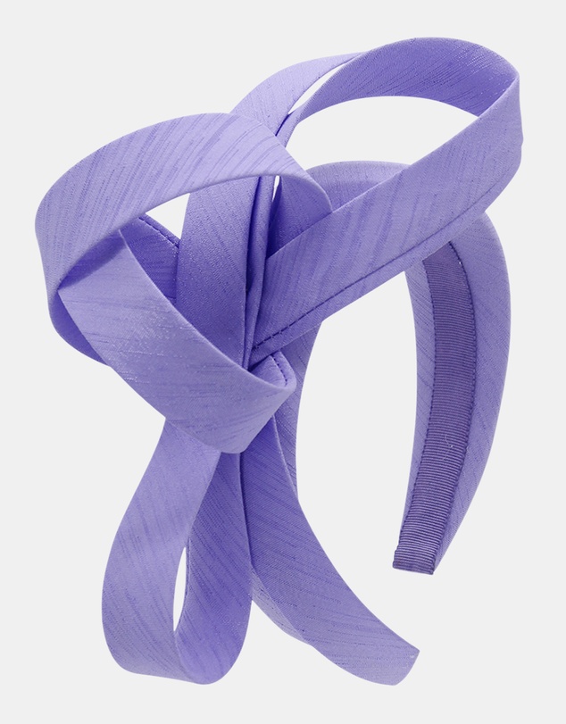 Morgan & Taylor - Mel Fascinator in Lilac Purple