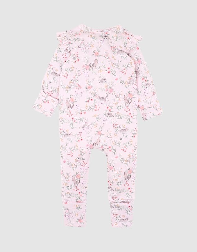 Bebe by Minihaha - Willa Organic LS Zipsuit - Babies