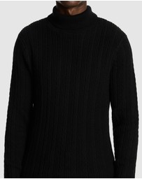 yd. - Jimmy Roll Neck Knit Jumper