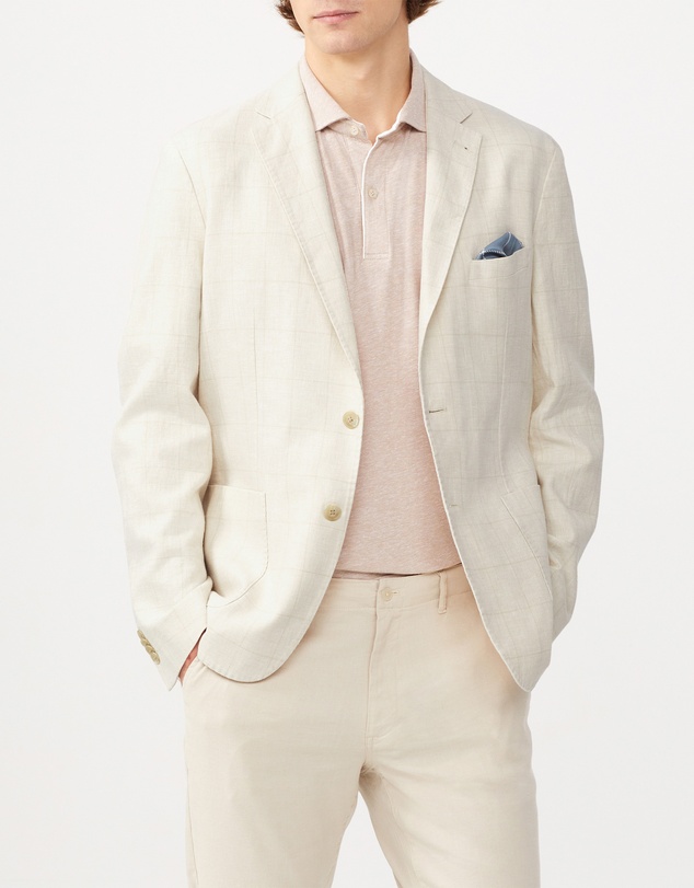 Van Heusen - Windowpane Check Blazer