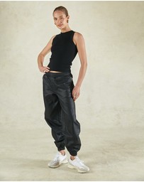 DRICOPER DENIM - Joey Black Rib Tank